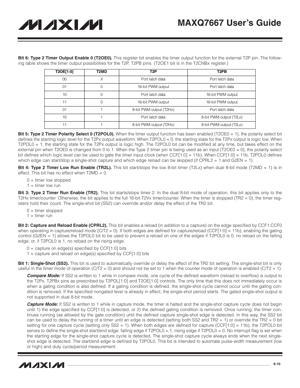 Maxq7667 user’s guide | Maxim Integrated MAXQ7667 User Manual | Page 104 / 347