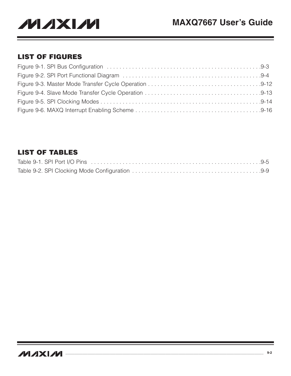Maxq7667 user’s guide | Maxim Integrated MAXQ7667 User Manual | Page 164 / 347