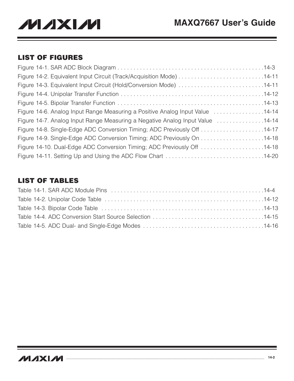 Maxq7667 user’s guide | Maxim Integrated MAXQ7667 User Manual | Page 234 / 347