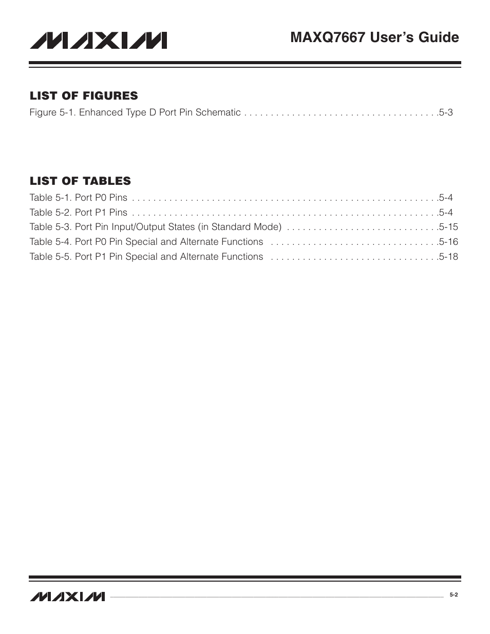 Maxq7667 user’s guide | Maxim Integrated MAXQ7667 User Manual | Page 77 / 347