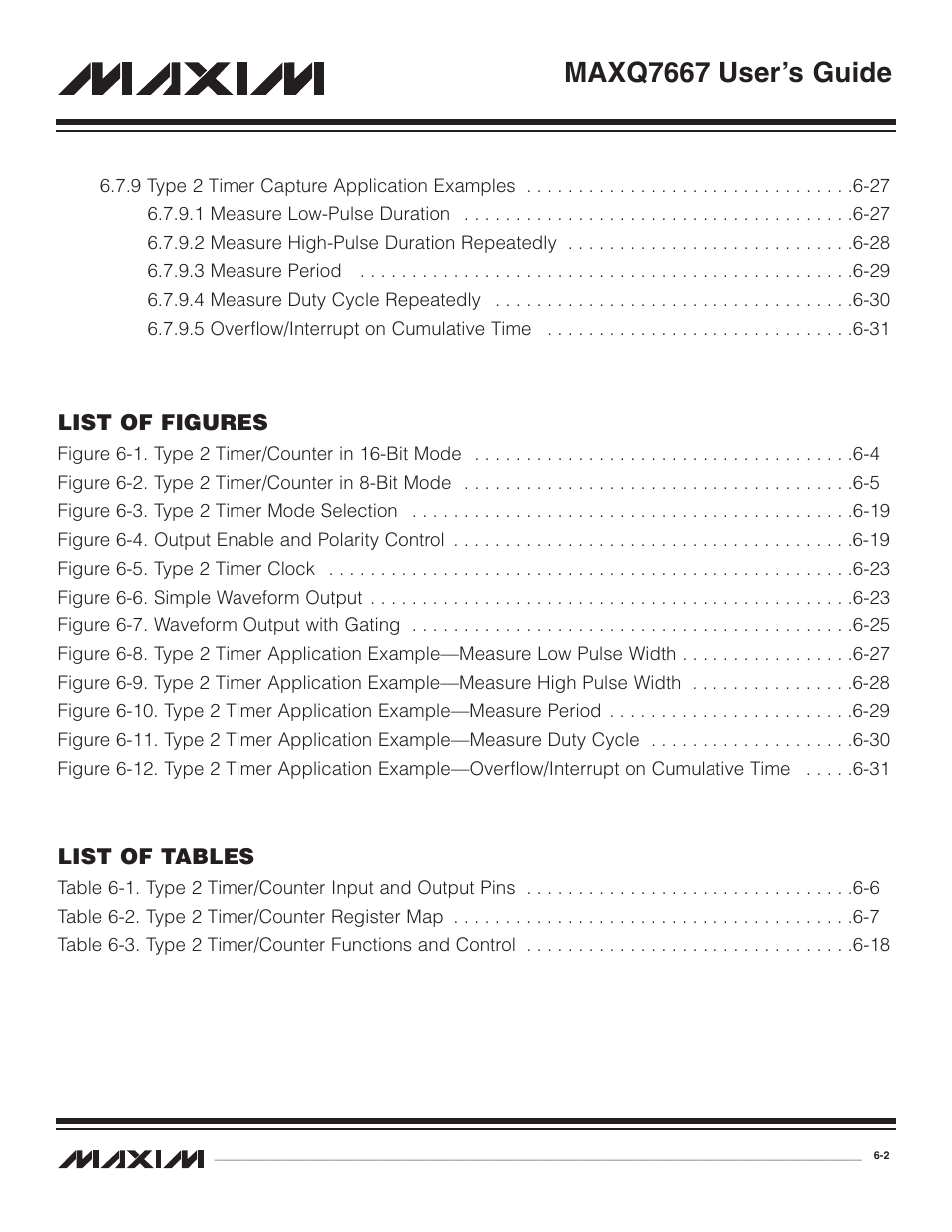 Maxq7667 user’s guide | Maxim Integrated MAXQ7667 User Manual | Page 96 / 347
