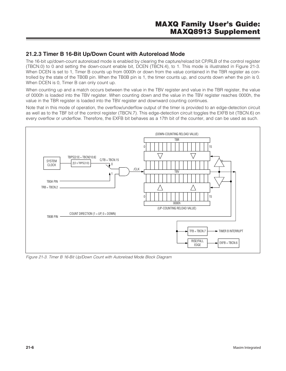 Maxq family user’s guide: maxq8913 supplement | Maxim Integrated MAXQ Family Users Guide: MAXQ8913 Supplement User Manual | Page 81 / 114