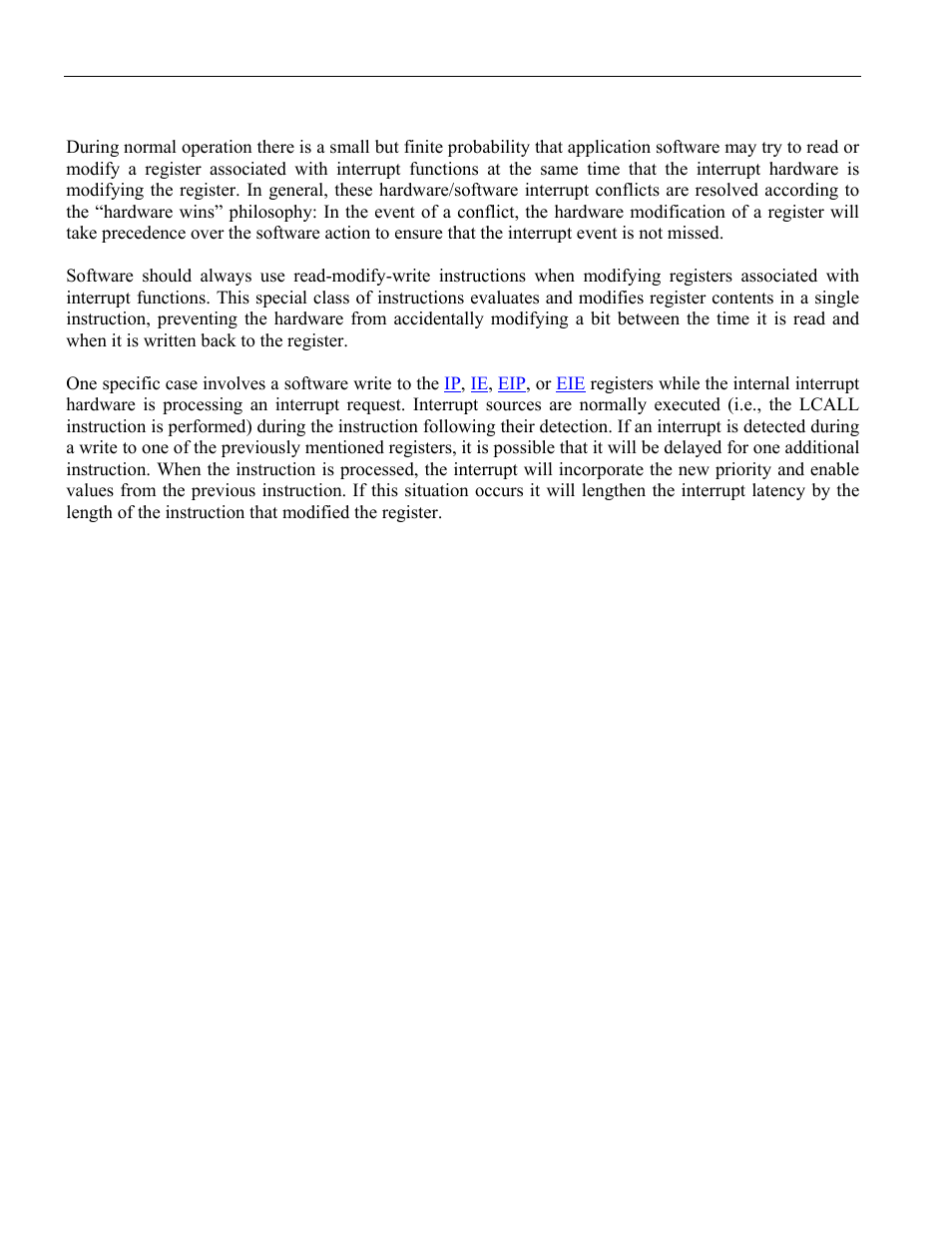 7 interrupt register conflicts, Figure 9-1. interrupt functional description | Maxim Integrated High-Speed Microcontroller User Manual | Page 111 / 176