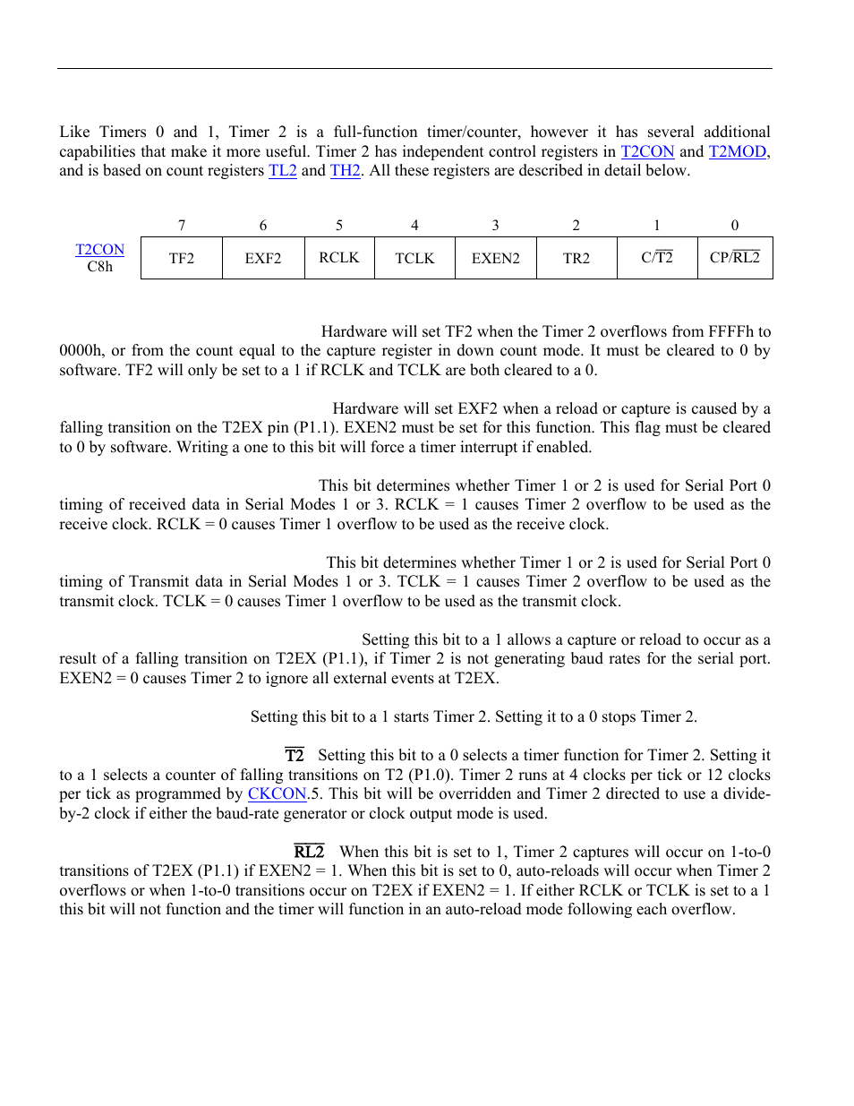 6 timer 2, 1 timer two control register (t2con) summary, Figure 11-3. timer/counter 0 mode 3 | Maxim Integrated High-Speed Microcontroller User Manual | Page 124 / 176