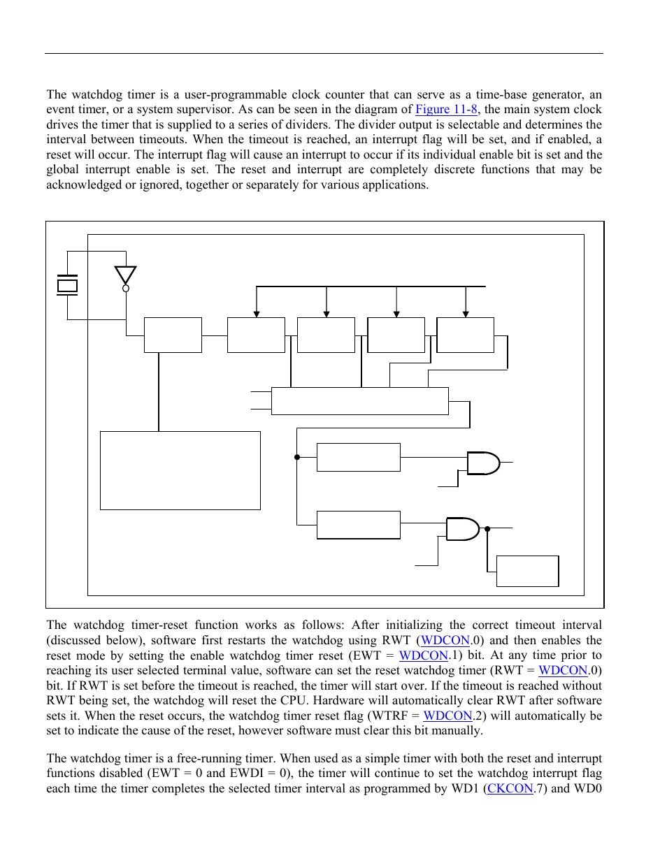 9 watchdog timer, Election, Figure 11-7. timer/counter 2, clock-out mode | Maxim Integrated High-Speed Microcontroller User Manual | Page 132 / 176