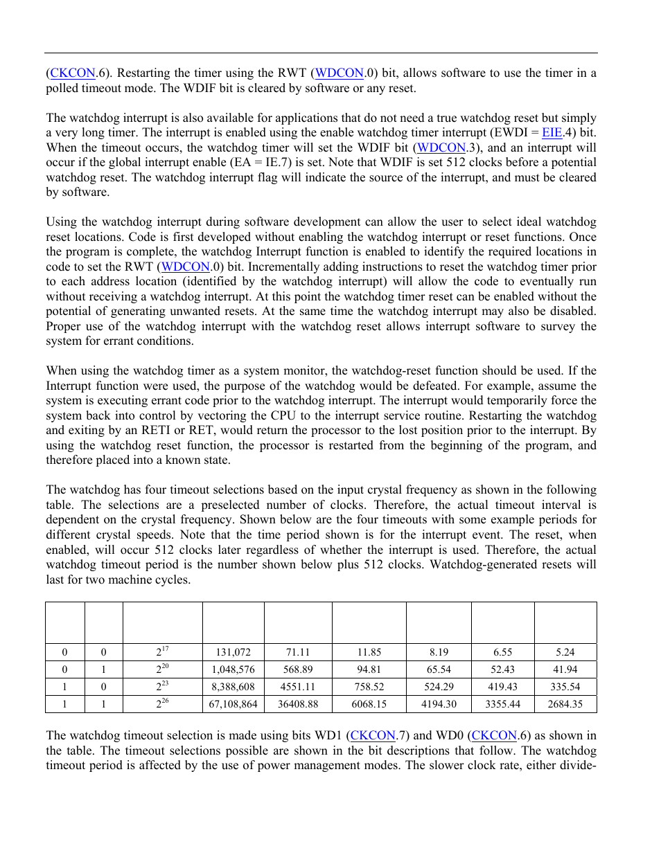 Atchdog, Imer, Figure 11-8. watchdog timer | Maxim Integrated High-Speed Microcontroller User Manual | Page 133 / 176