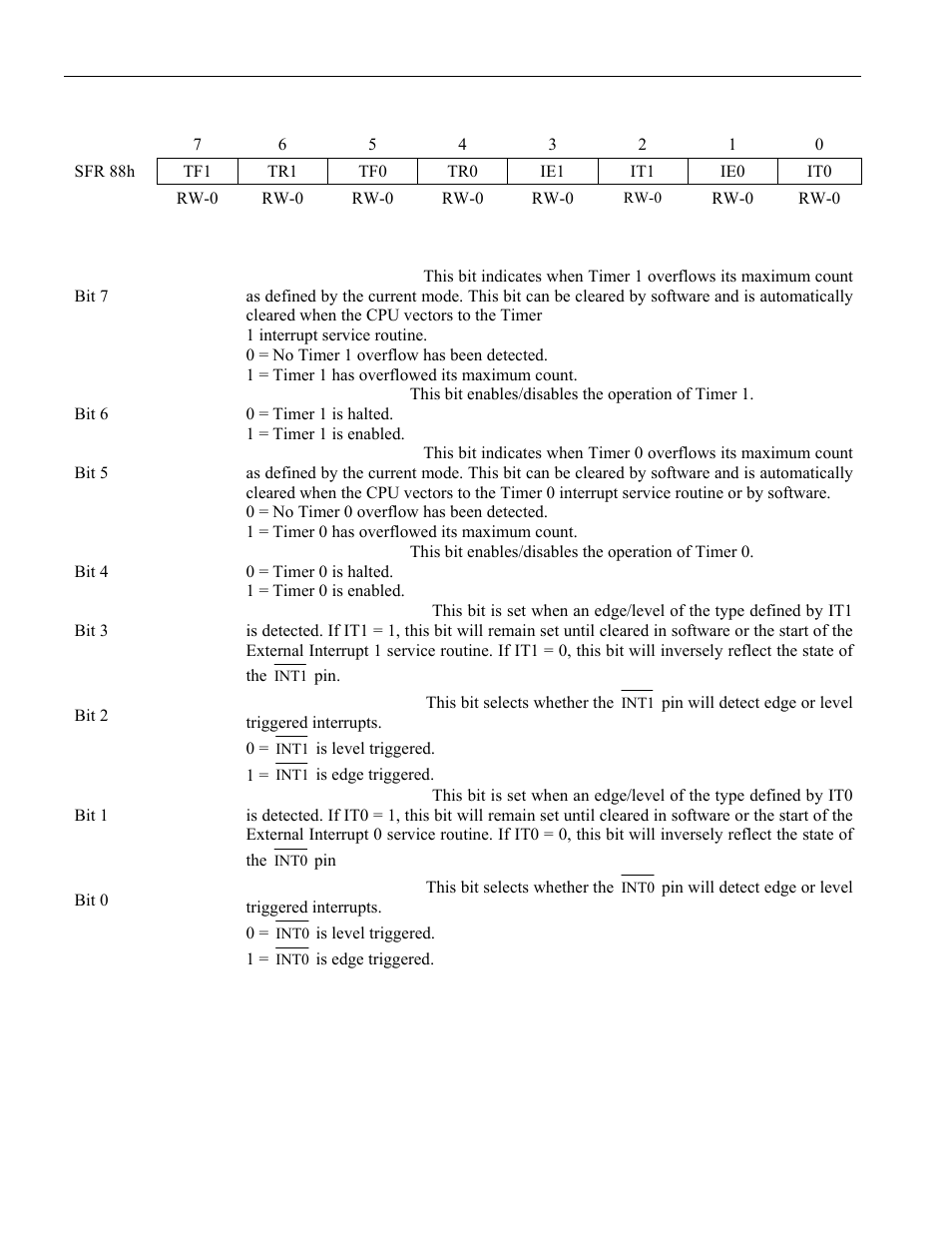 9 timer/counter control (tcon), Data pointer select (dps), Power control (pcon) | Tcon | Maxim Integrated High-Speed Microcontroller User Manual | Page 28 / 176