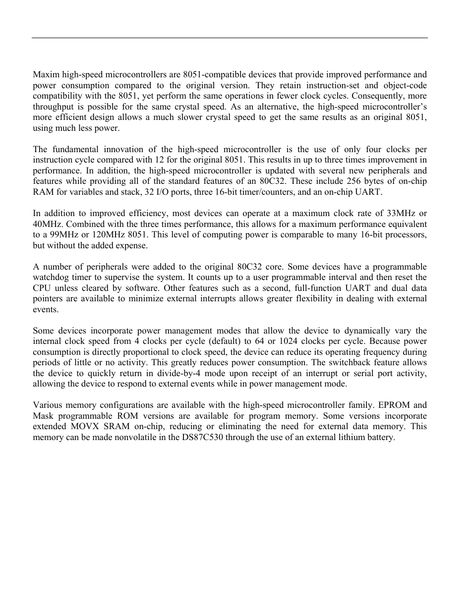 Introduction | Maxim Integrated High-Speed Microcontroller User Manual | Page 9 / 176