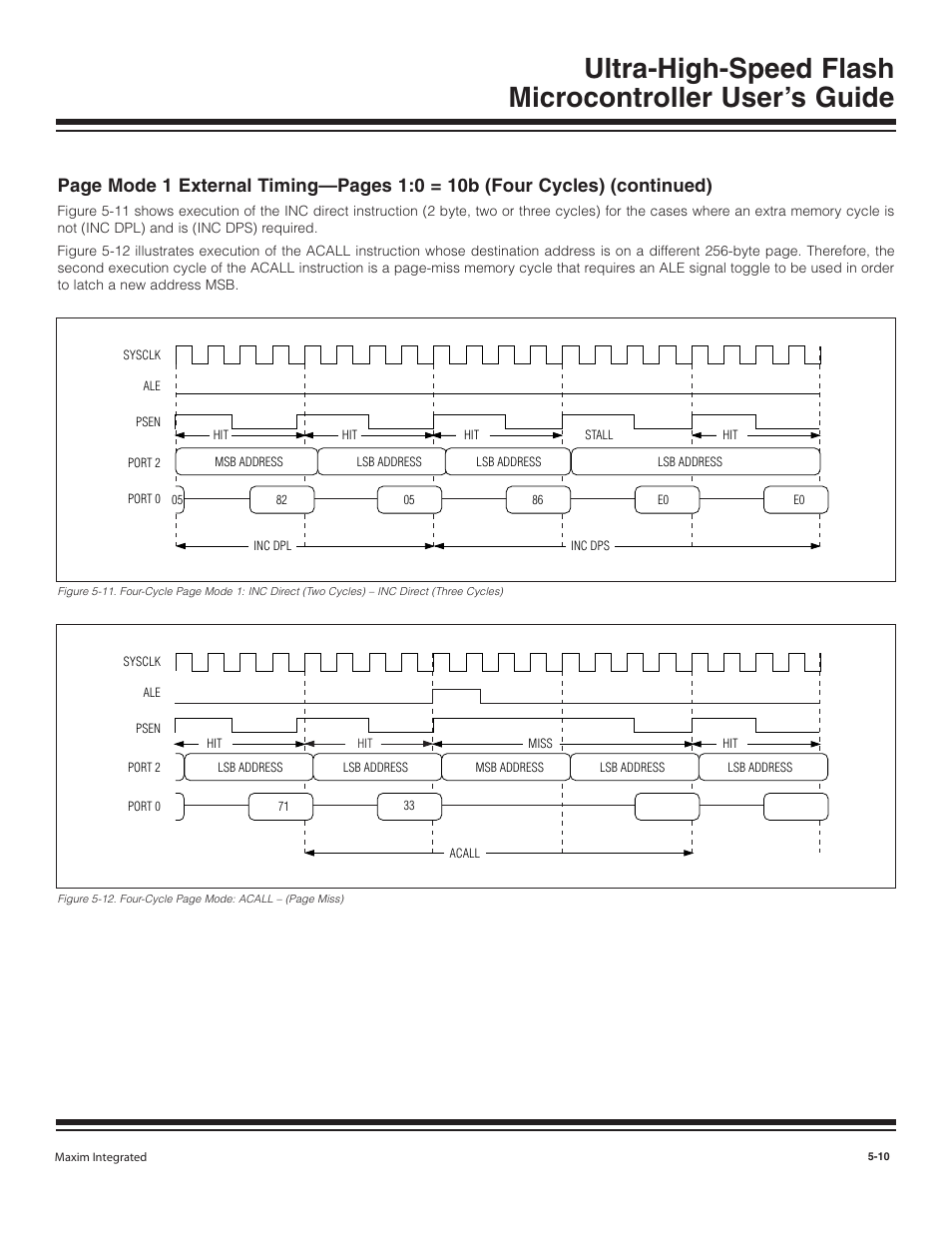 Maxim Integrated Ultra-High-Speed Flash Microcontroller User Manual | Page 57 / 169