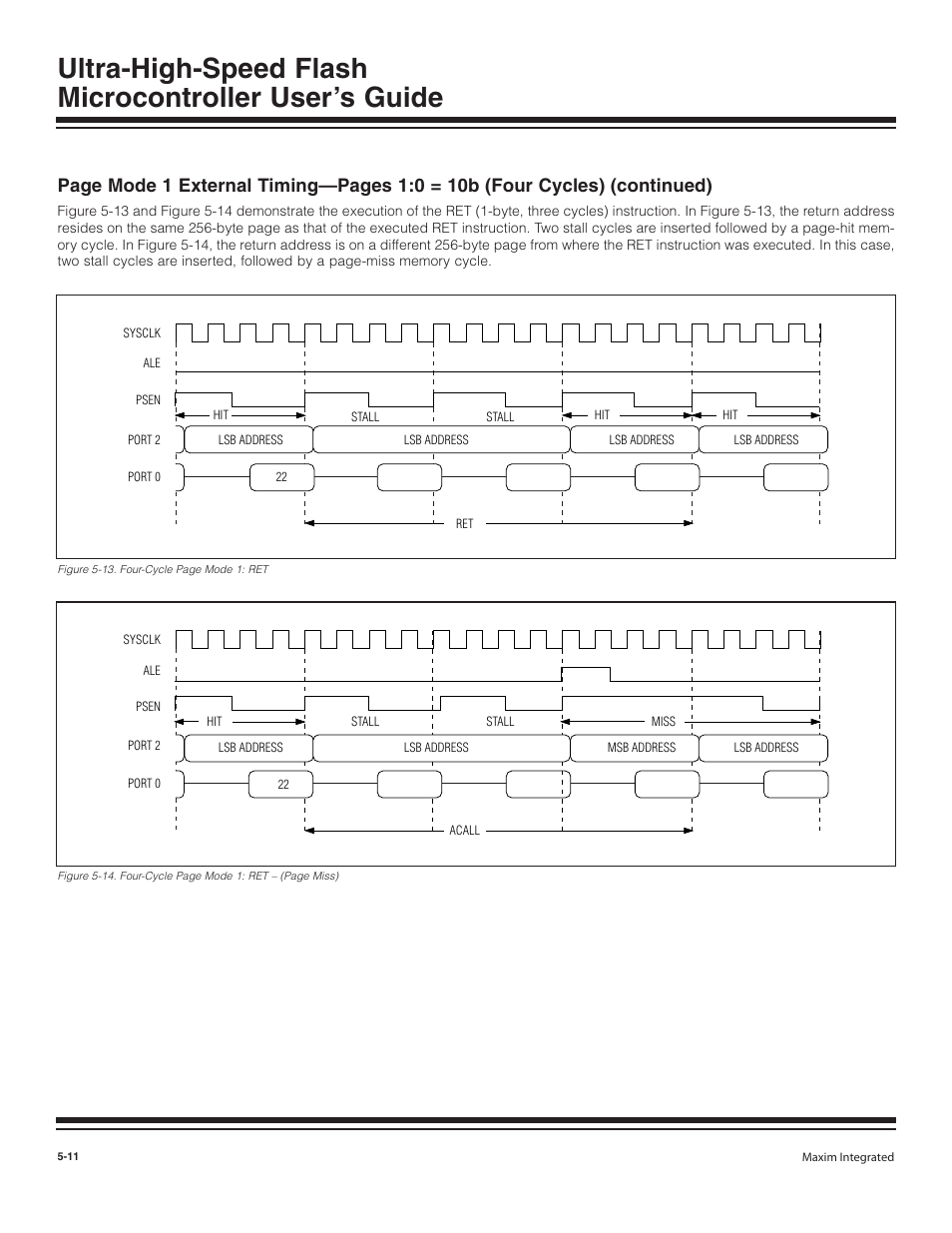 Maxim Integrated Ultra-High-Speed Flash Microcontroller User Manual | Page 58 / 169