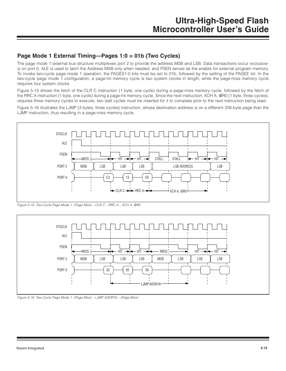 Maxim Integrated Ultra-High-Speed Flash Microcontroller User Manual | Page 59 / 169