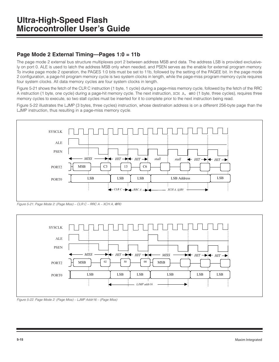 Maxim Integrated Ultra-High-Speed Flash Microcontroller User Manual | Page 62 / 169