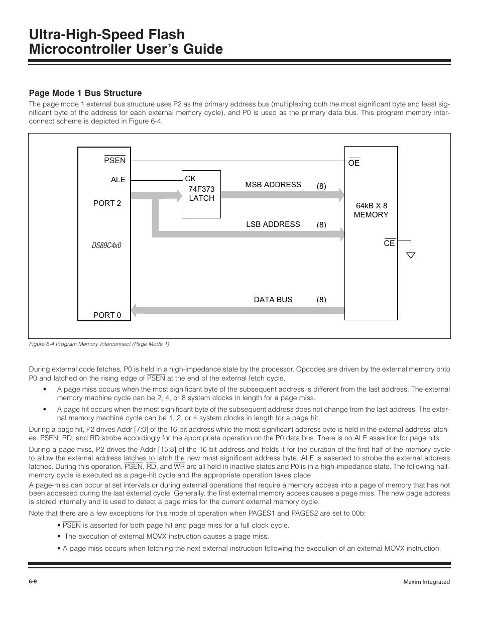 Maxim Integrated Ultra-High-Speed Flash Microcontroller User Manual | Page 76 / 169