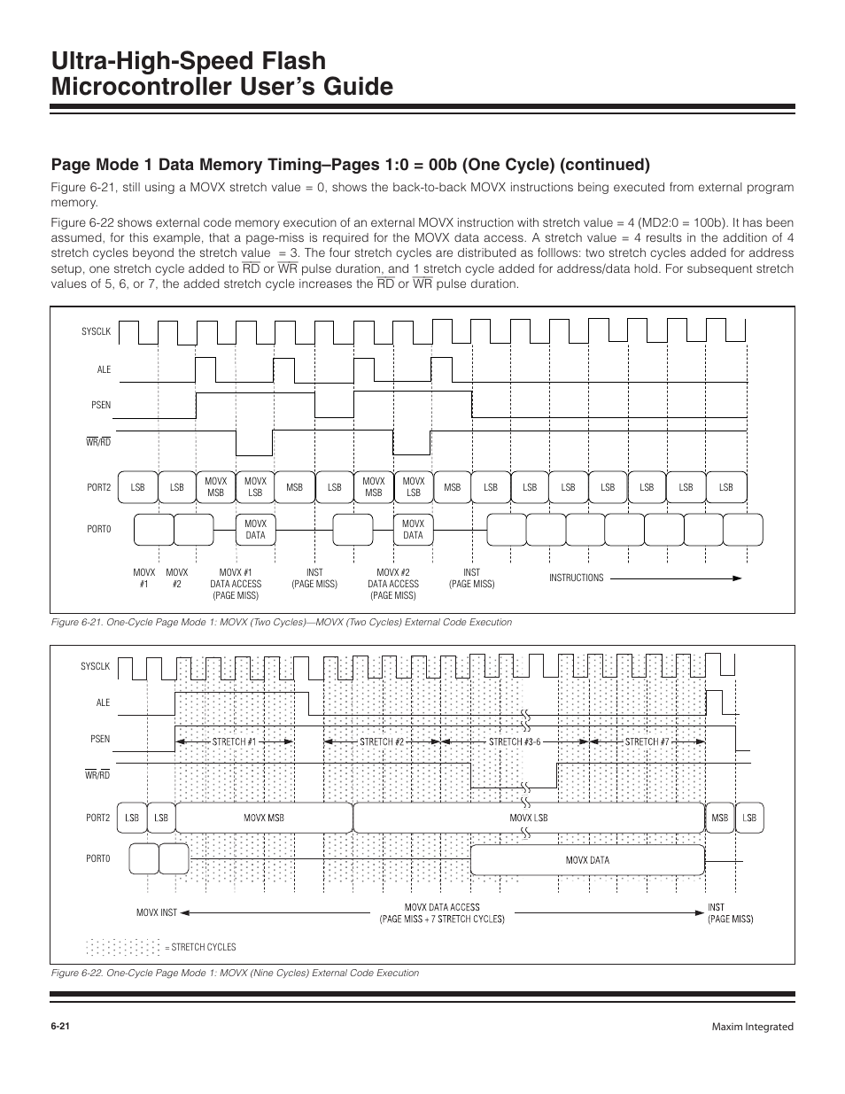 External code execution -21 | Maxim Integrated Ultra-High-Speed Flash Microcontroller User Manual | Page 88 / 169