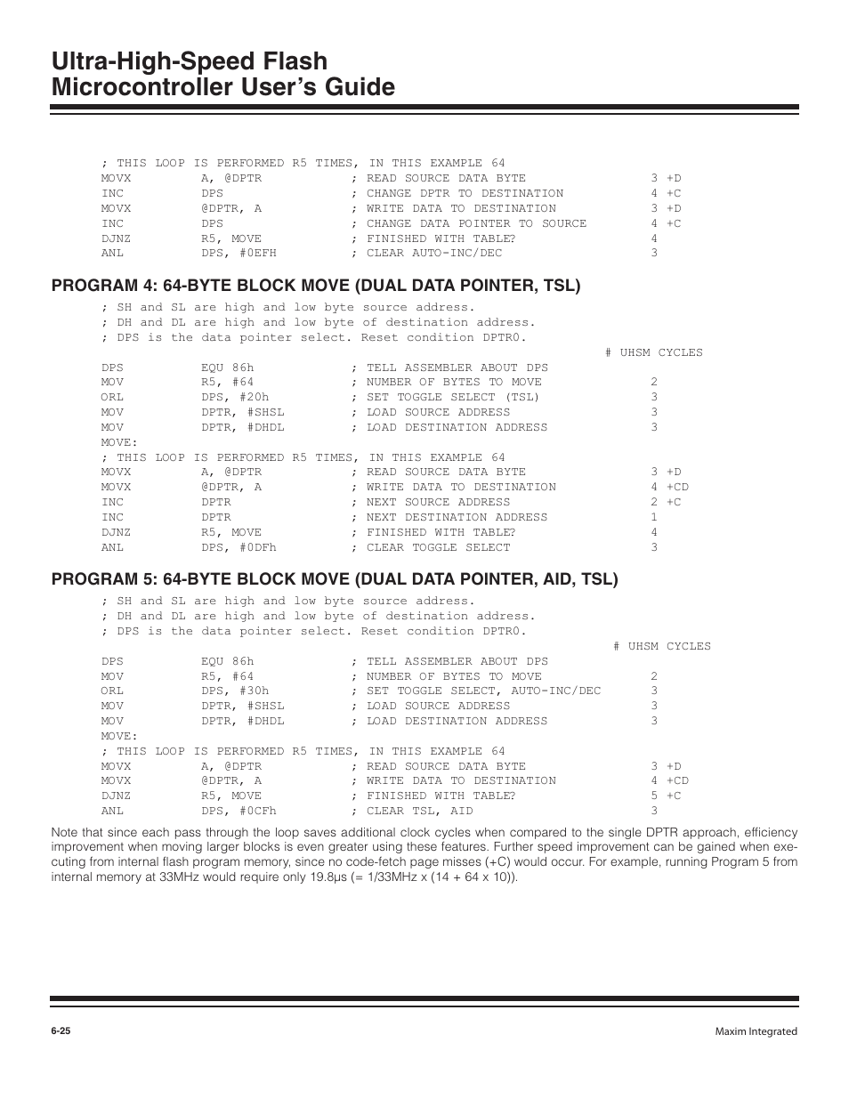Maxim Integrated Ultra-High-Speed Flash Microcontroller User Manual | Page 92 / 169
