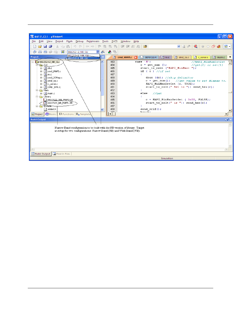 4 module’s selection within a library, Module’s selection within a library | Maxim Integrated 78M6612 M-API Library User Manual | Page 14 / 43