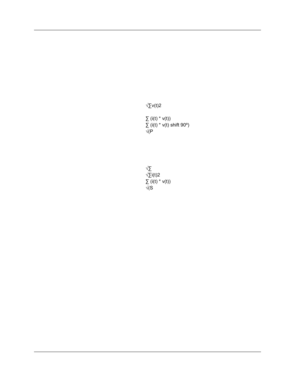 2 library measurement equations, Library measurement equations | Maxim Integrated 78M6612 M-API Library User Manual | Page 6 / 43