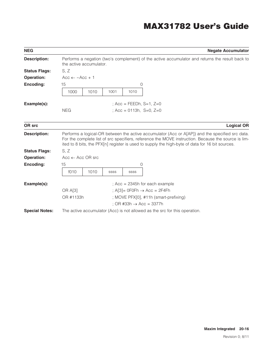 Maxim Integrated MAX31782 User Manual | Page 199 / 223