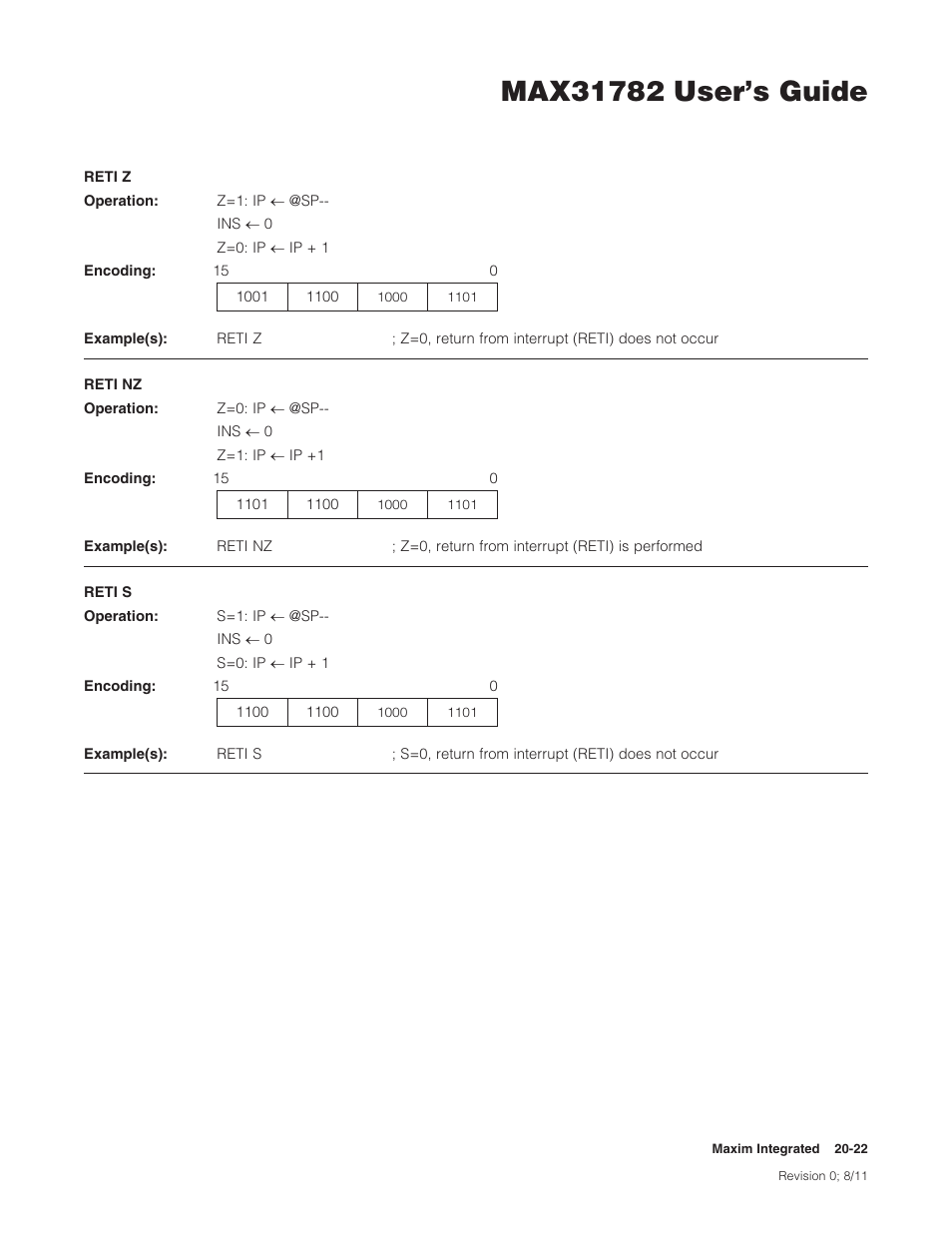 Maxim Integrated MAX31782 User Manual | Page 205 / 223