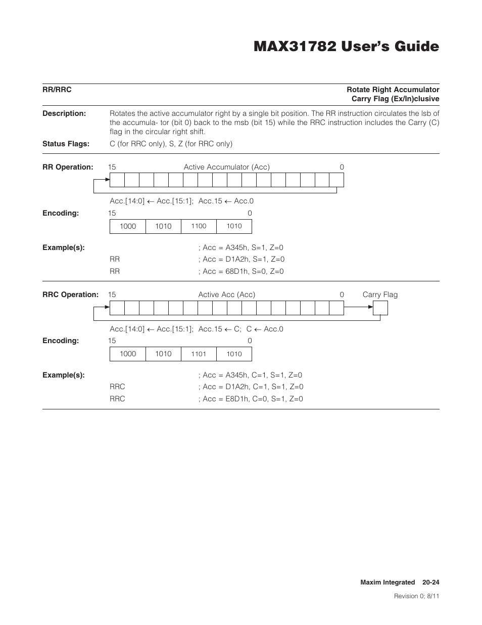 Maxim Integrated MAX31782 User Manual | Page 207 / 223