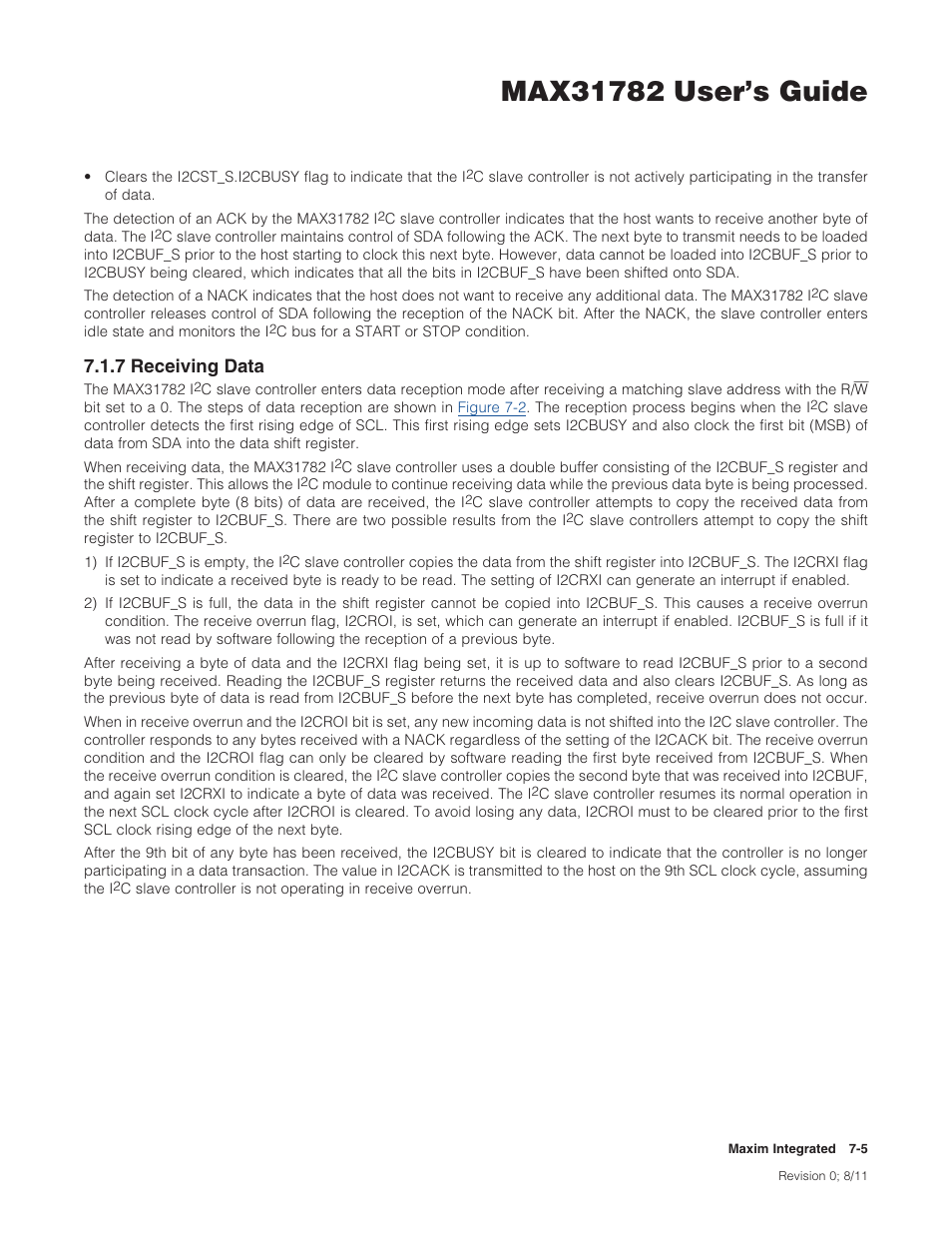 7 receiving data, 7 .1 .7 receiving data -5, 7receivingdata | Maxim Integrated MAX31782 User Manual | Page 61 / 223