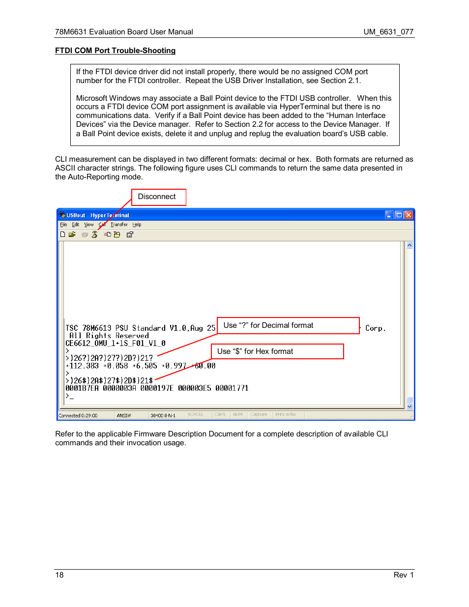 Maxim Integrated 78M6631 Evaluation Board User Manual | Page 18 / 26