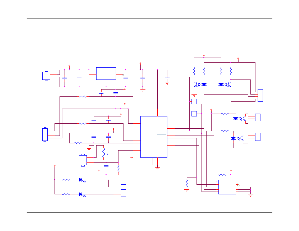 4 schematics, bill of materials, and pcb layouts, 1 78m6610+psu 16-pin evaluation board schematics, Schematics, bill of materials, and pcb layouts | 78m6610+psu 16-pin evaluation board schematics | Maxim Integrated 78M6610+PSU Evaluation Kit User Manual | Page 14 / 26