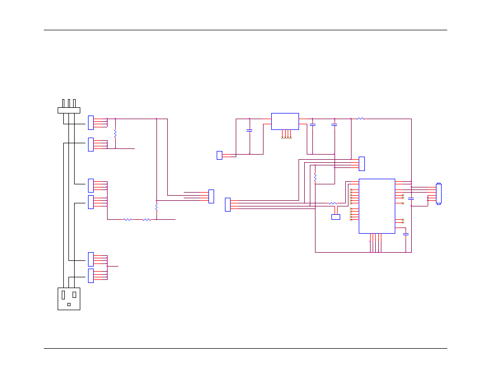 6 shunt adaptor board schematics, Shunt adaptor board schematics, Isolated dc/dc | Maxim Integrated 78M6610+PSU Evaluation Kit User Manual | Page 22 / 26