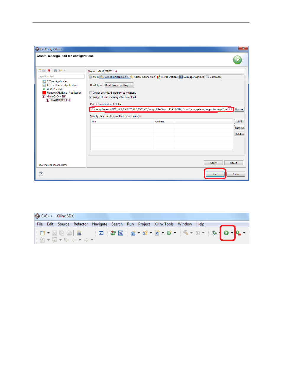 Code documentation | Maxim Integrated Santa Fe (MAXREFDES5) ZedBoard User Manual | Page 17 / 21