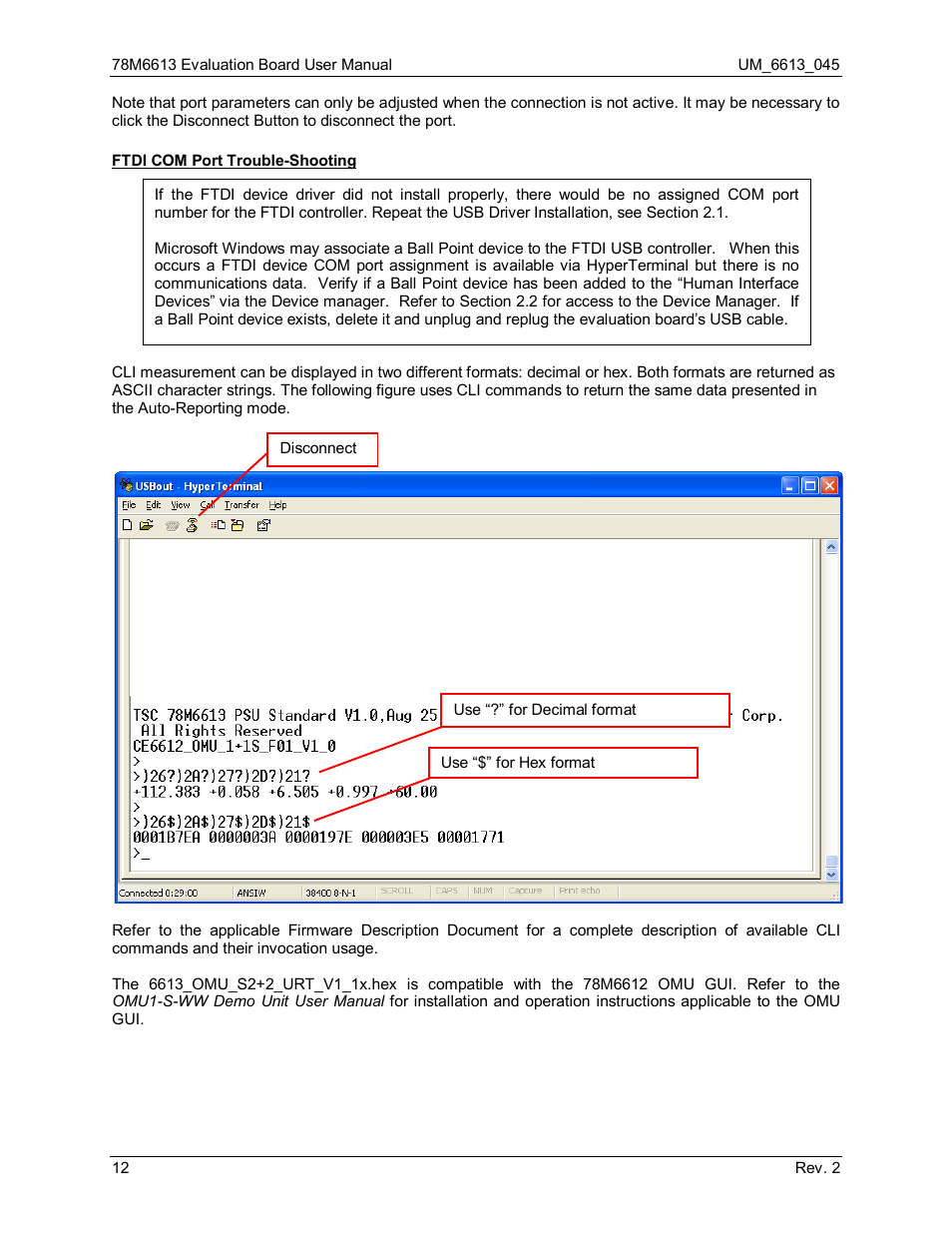 Maxim Integrated 78M6613 Evaluation Board User Manual | Page 12 / 20