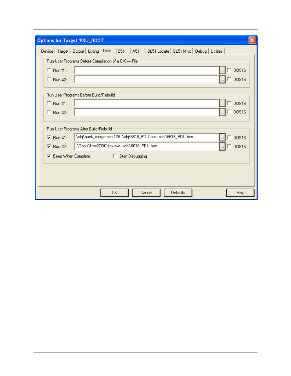 4 downloading the *.abs file to the target, Downloading the *.abs file to the target | Maxim Integrated 78M6618 PDU1 Firmware User Manual | Page 11 / 19