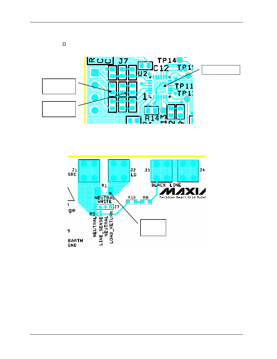 4 shunt current sensor, Shunt current sensor | Maxim Integrated 78M6610+PSU Hardware Design Guidelines User Manual | Page 17 / 19