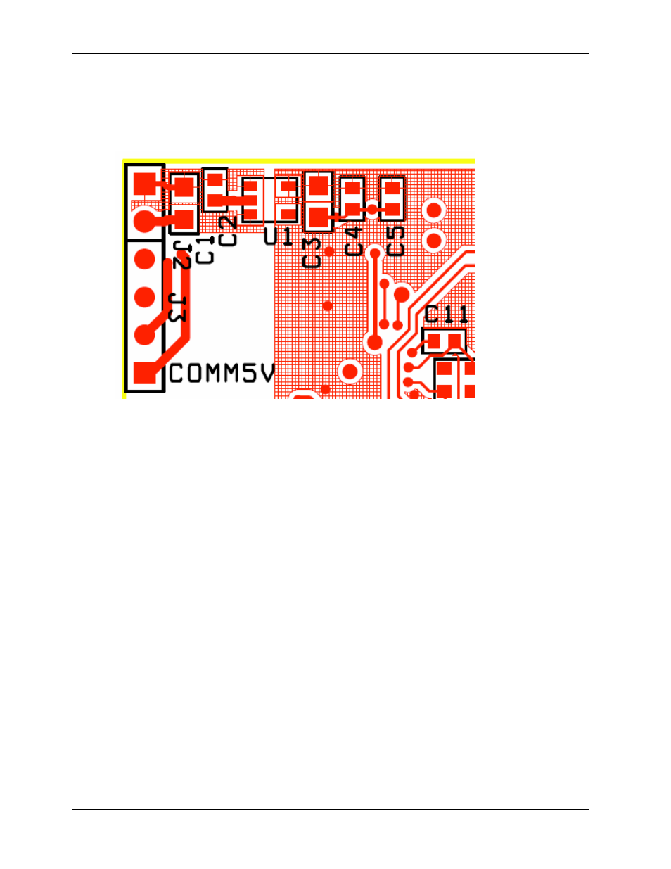 6 v3p3 decoupling capacitors, 7 systems communication interface, Decoupling capacitors | System communication interface | Maxim Integrated 78M6610+PSU Hardware Design Guidelines User Manual | Page 18 / 19