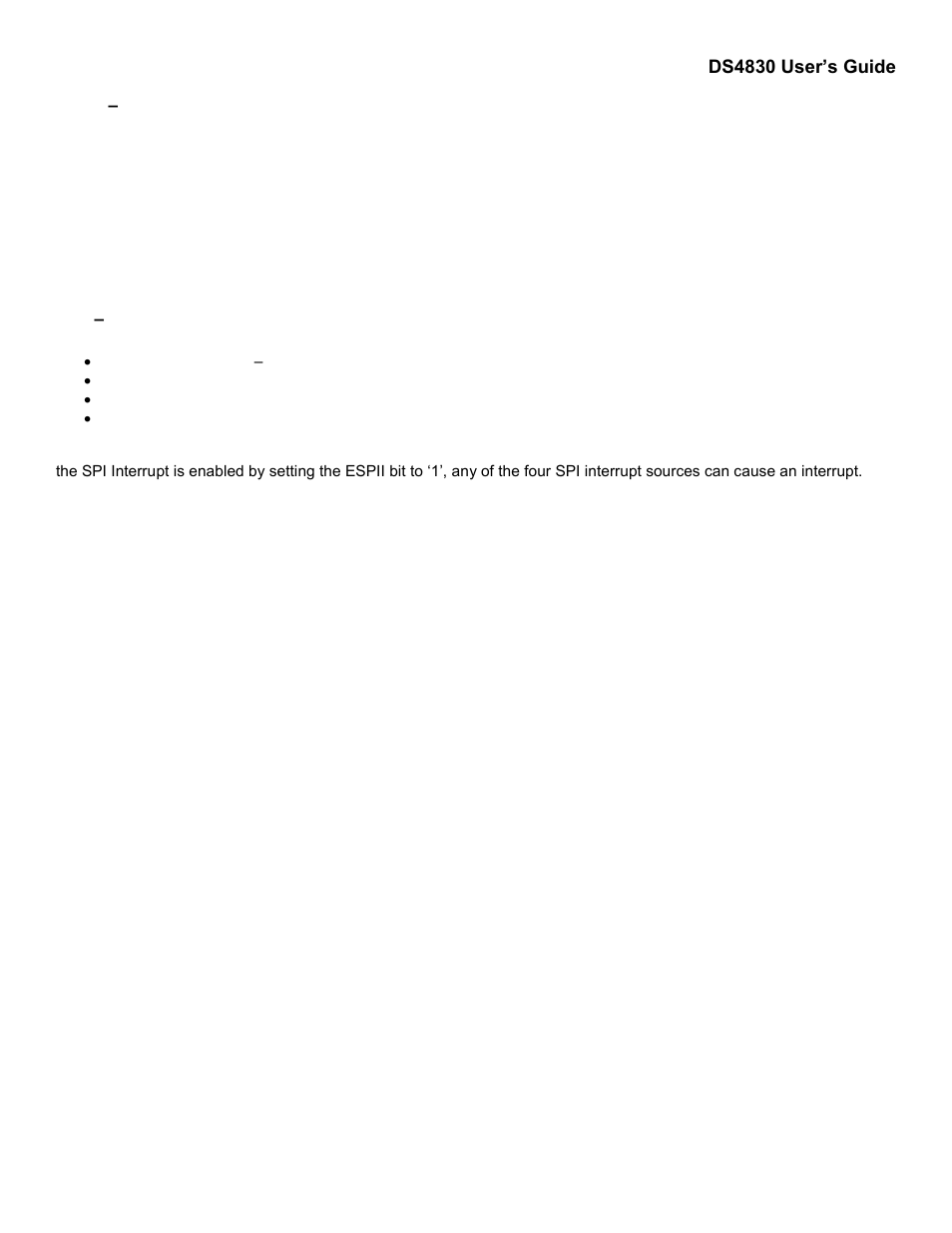 3 – write collision while busy, 3 – spi interrupts, Write collision while busy | Spi interrupts | Maxim Integrated DS4830 Optical Microcontroller User Manual | Page 102 / 227