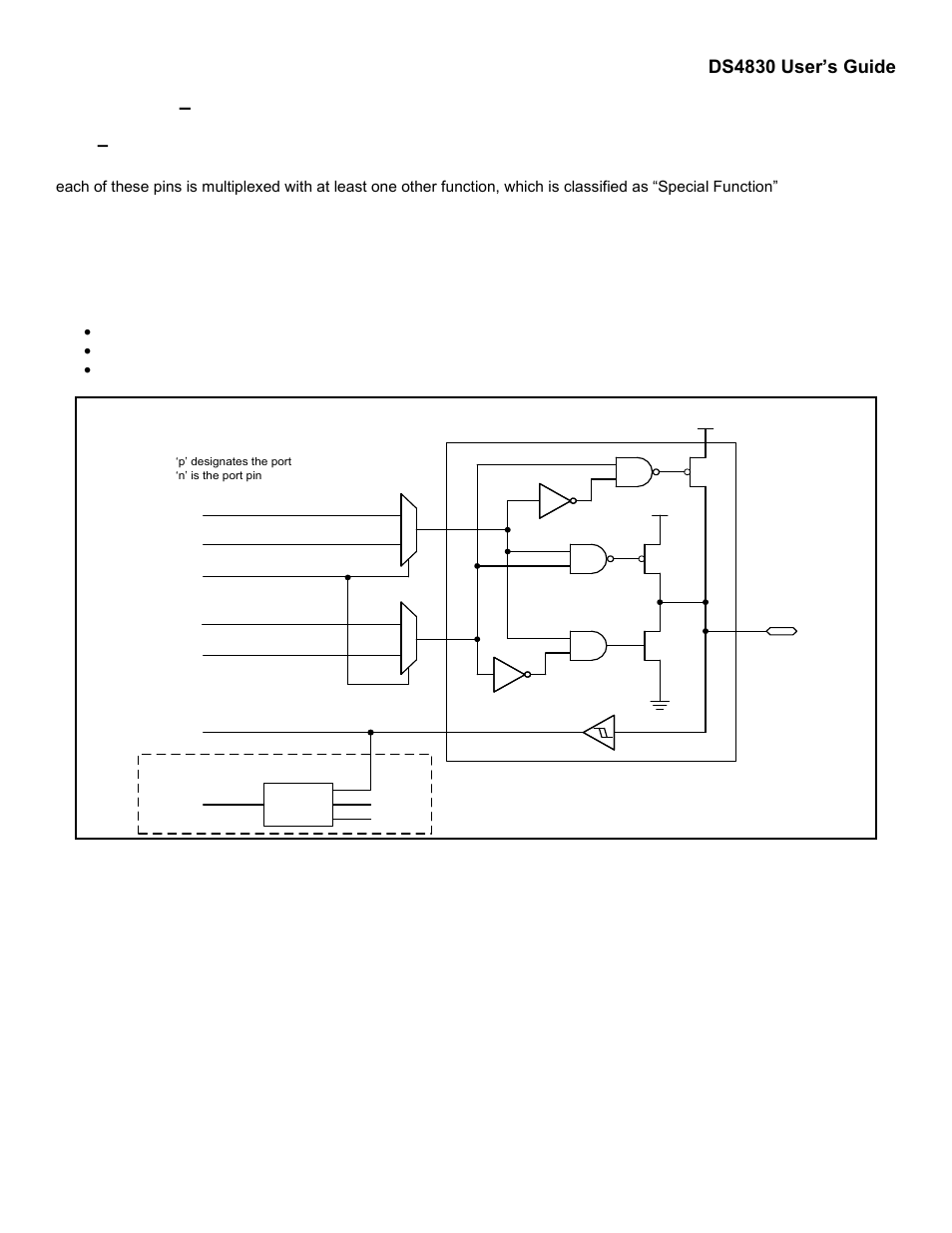 1 – overview, Section 15, General-purpose input/output (gpio) pins | Overview, Ds4830 user’s guide | Maxim Integrated DS4830 Optical Microcontroller User Manual | Page 126 / 227