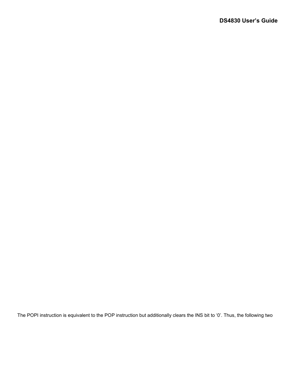 1 - conditional return from interrupt, 9 - accessing the stack, Ds4830 user’s guide | Maxim Integrated DS4830 Optical Microcontroller User Manual | Page 189 / 227