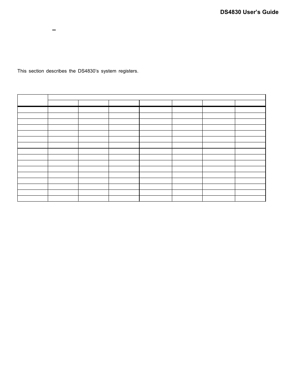 Section 3 – system register descriptions, Section 3, System register descriptions | Maxim Integrated DS4830 Optical Microcontroller User Manual | Page 23 / 227