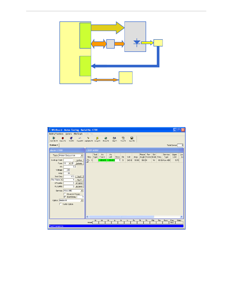 Figure 2-12: meter with calibration system, Figure 2-13: calibration system screen | Maxim Integrated 71M6541 Demo Board User Manual | Page 52 / 76