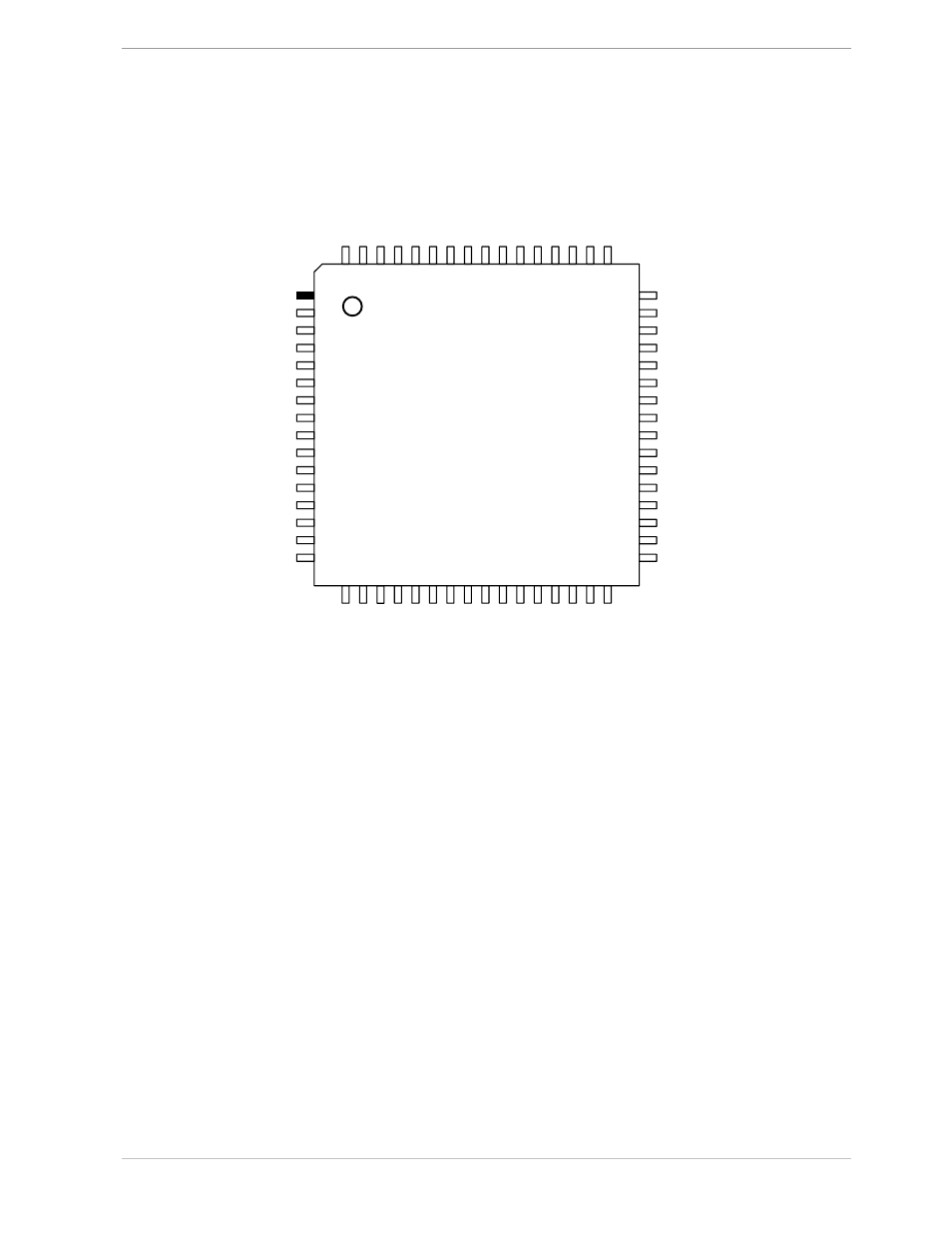Figure 4-14: 71m6541, lqfp64: pinout (top view) | Maxim Integrated 71M6541 Demo Board User Manual | Page 75 / 76