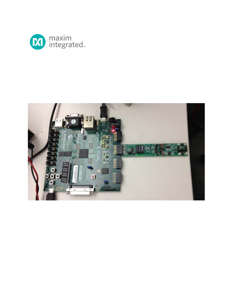 Maxim Integrated Santa Fe (MAXREFDES5) Nexys 3 User Manual | 20 pages