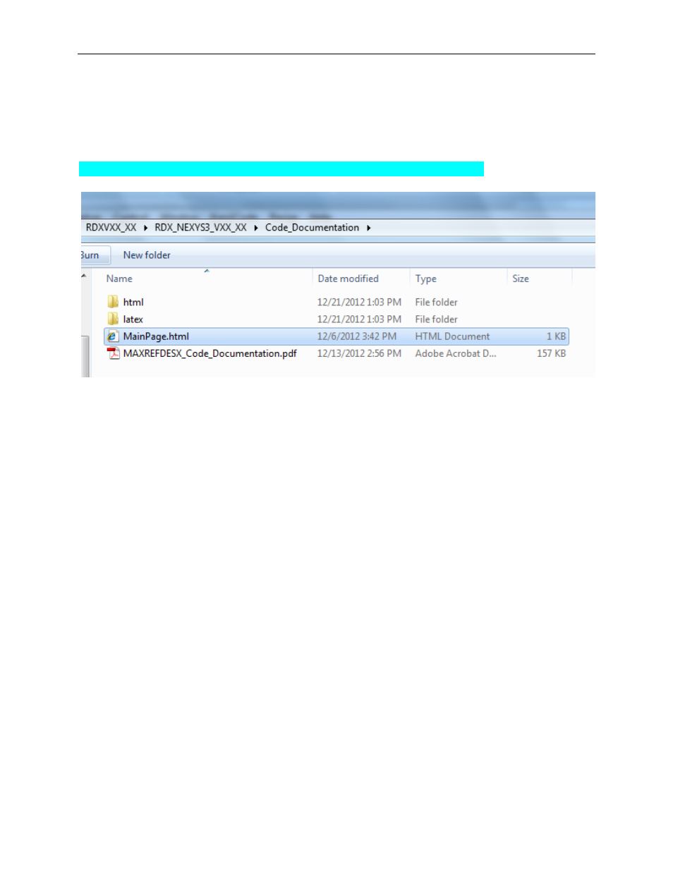 Code documentation | Maxim Integrated Corona (MAXREFDES12) Nexys 3 User Manual | Page 17 / 19