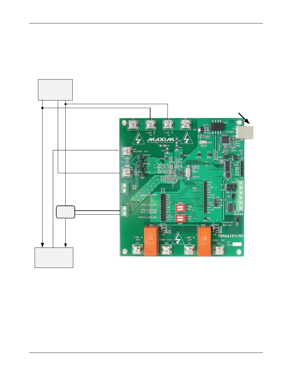 6 alternate sensor configurations | Maxim Integrated 78M6610+LMU Evaluation Kit User Manual | Page 20 / 32