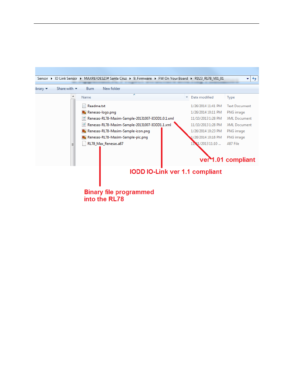 Appendix a: project structure and key filenames, Trademarks | Maxim Integrated Santa Cruz (MAXREFDES23) User Manual | Page 26 / 27