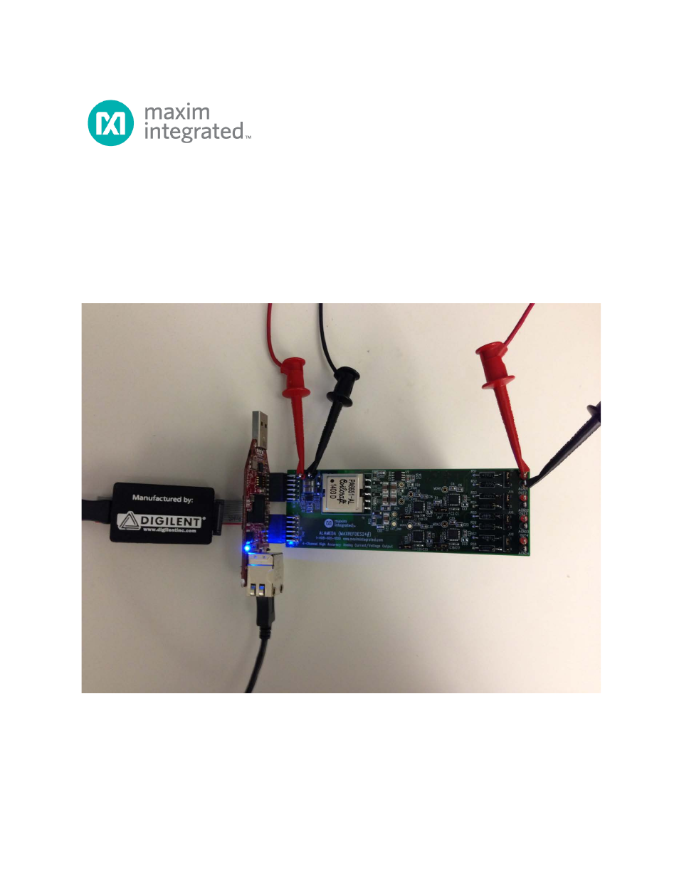 Maxim Integrated Alameda (MAXREFDES24) LX9 User Manual | 20 pages