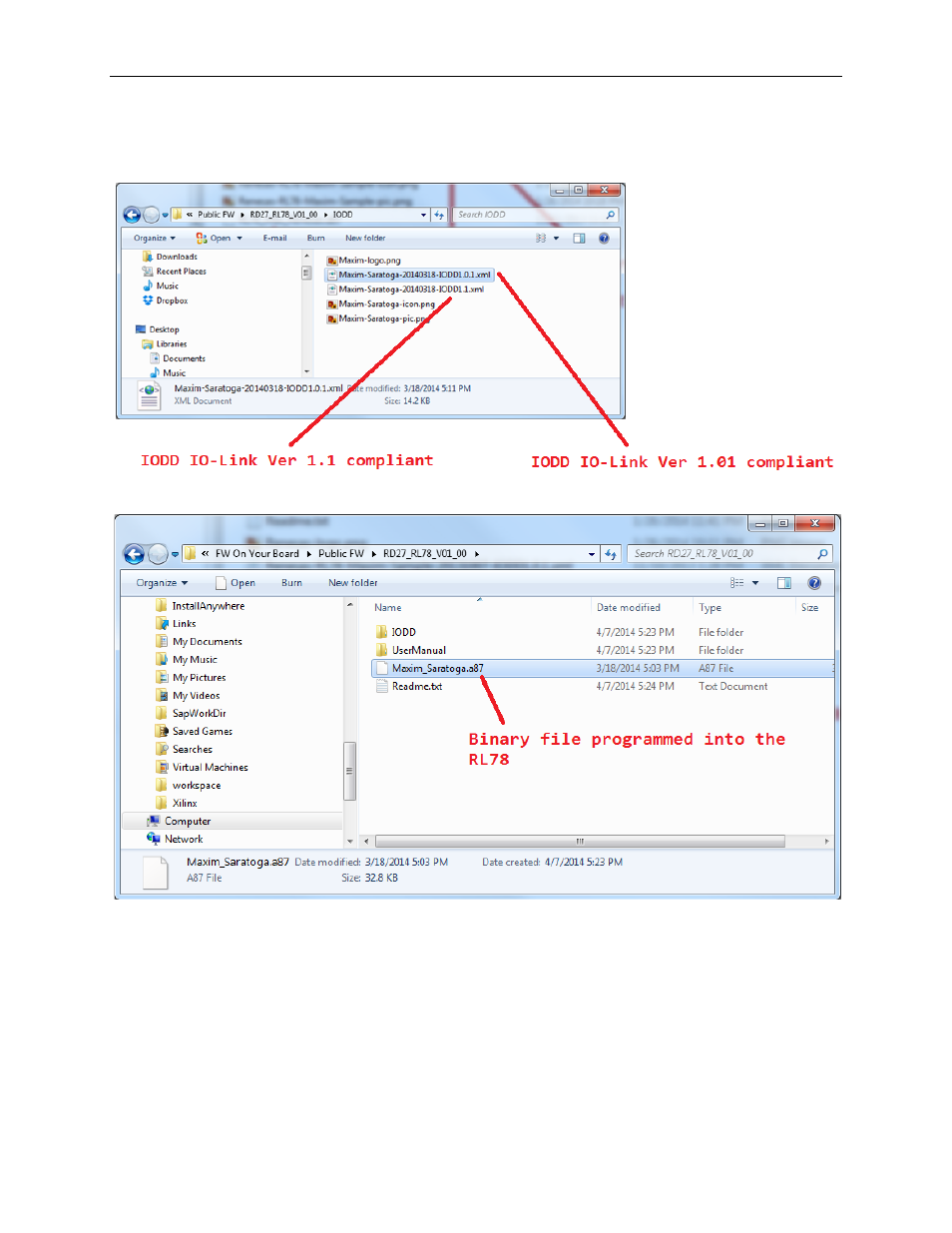 Appendix a: project structure and key filenames, Trademarks | Maxim Integrated MAXREFDES27 IO-Link Proximity Sensor User Manual | Page 25 / 26