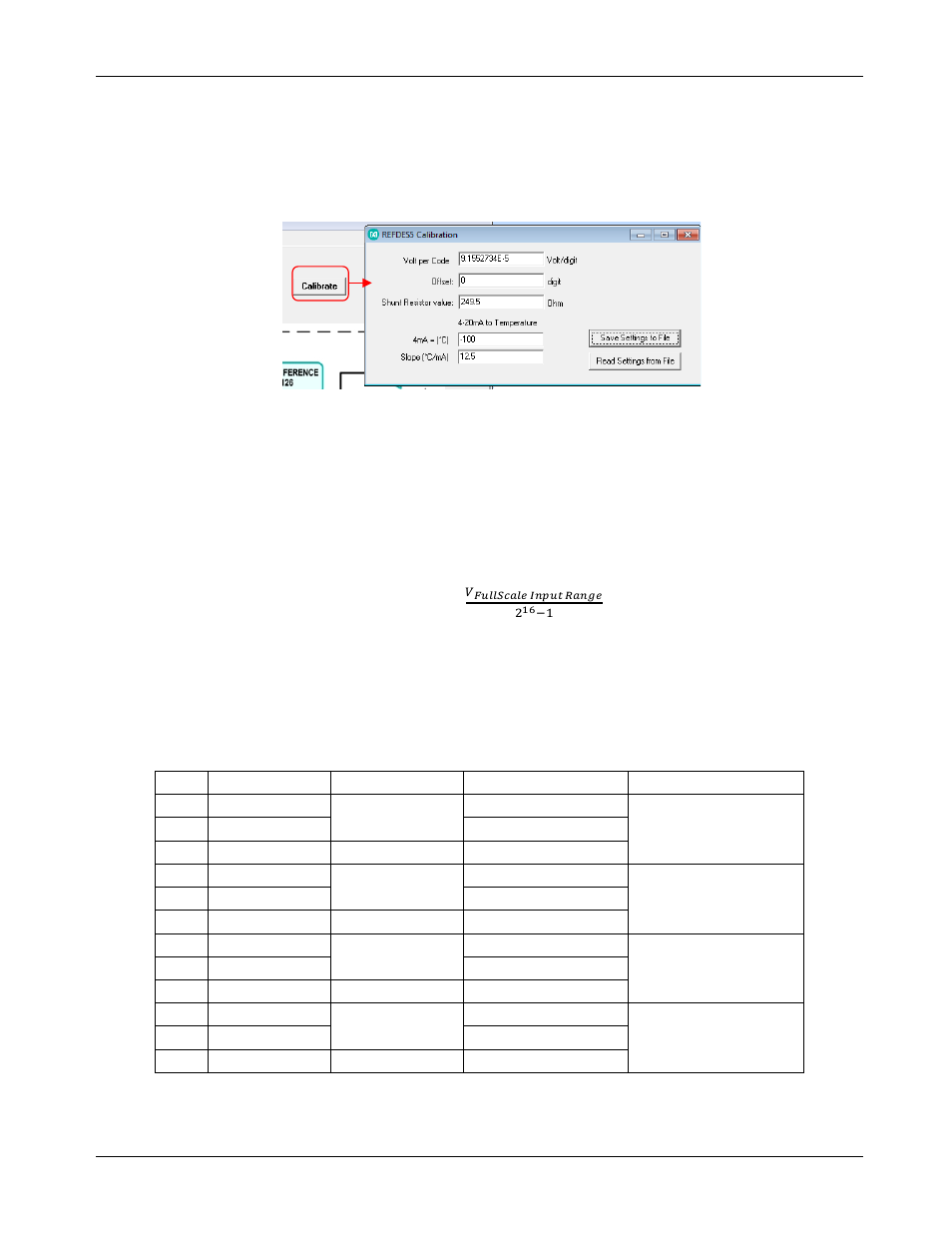 4 calibration, Calibration | Maxim Integrated MAXSANTAFEEVSYS User Manual | Page 11 / 15