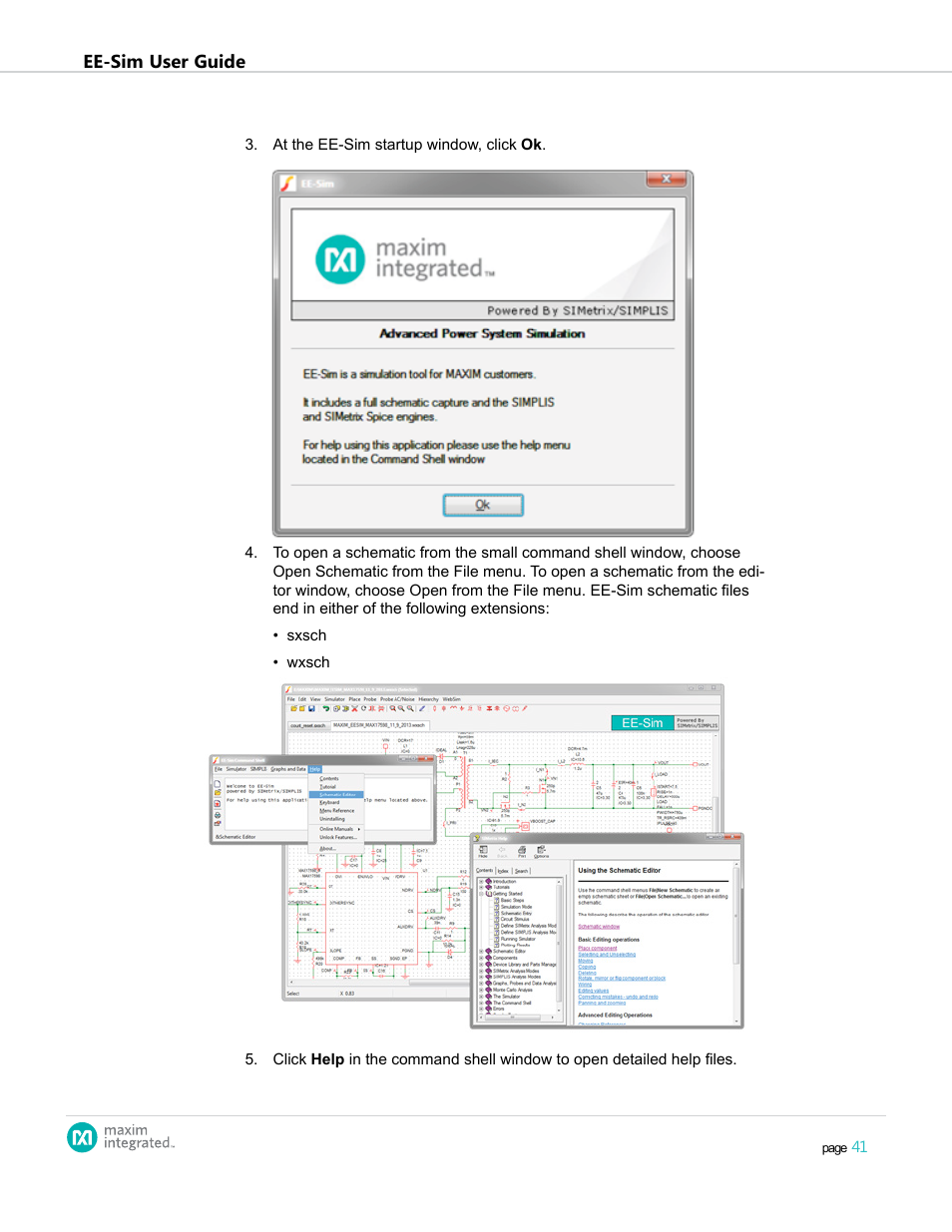 Ee-sim user guide | Maxim Integrated EE-Sim User Manual | Page 41 / 44