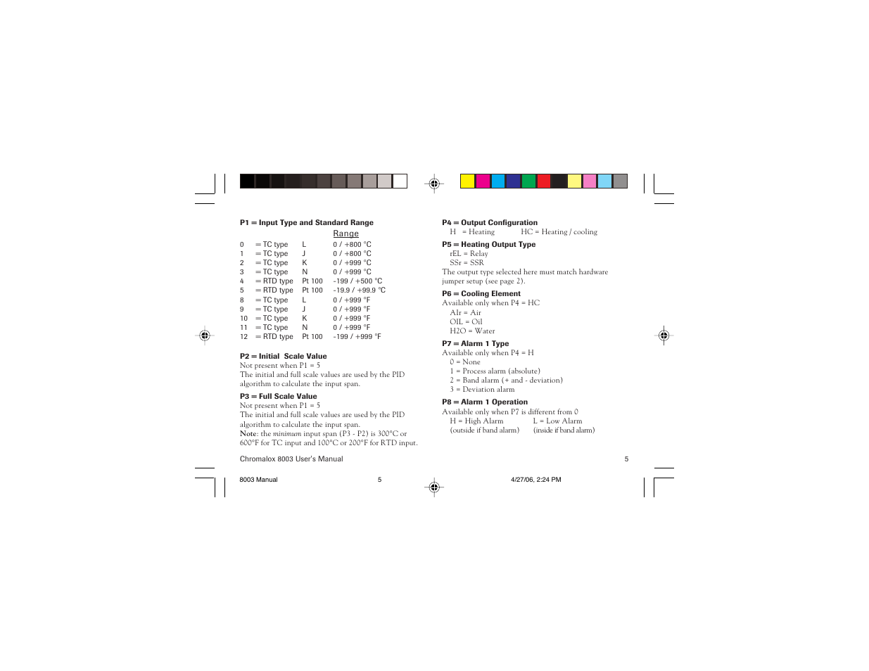 Chromalox 8003 User Manual | Page 8 / 19