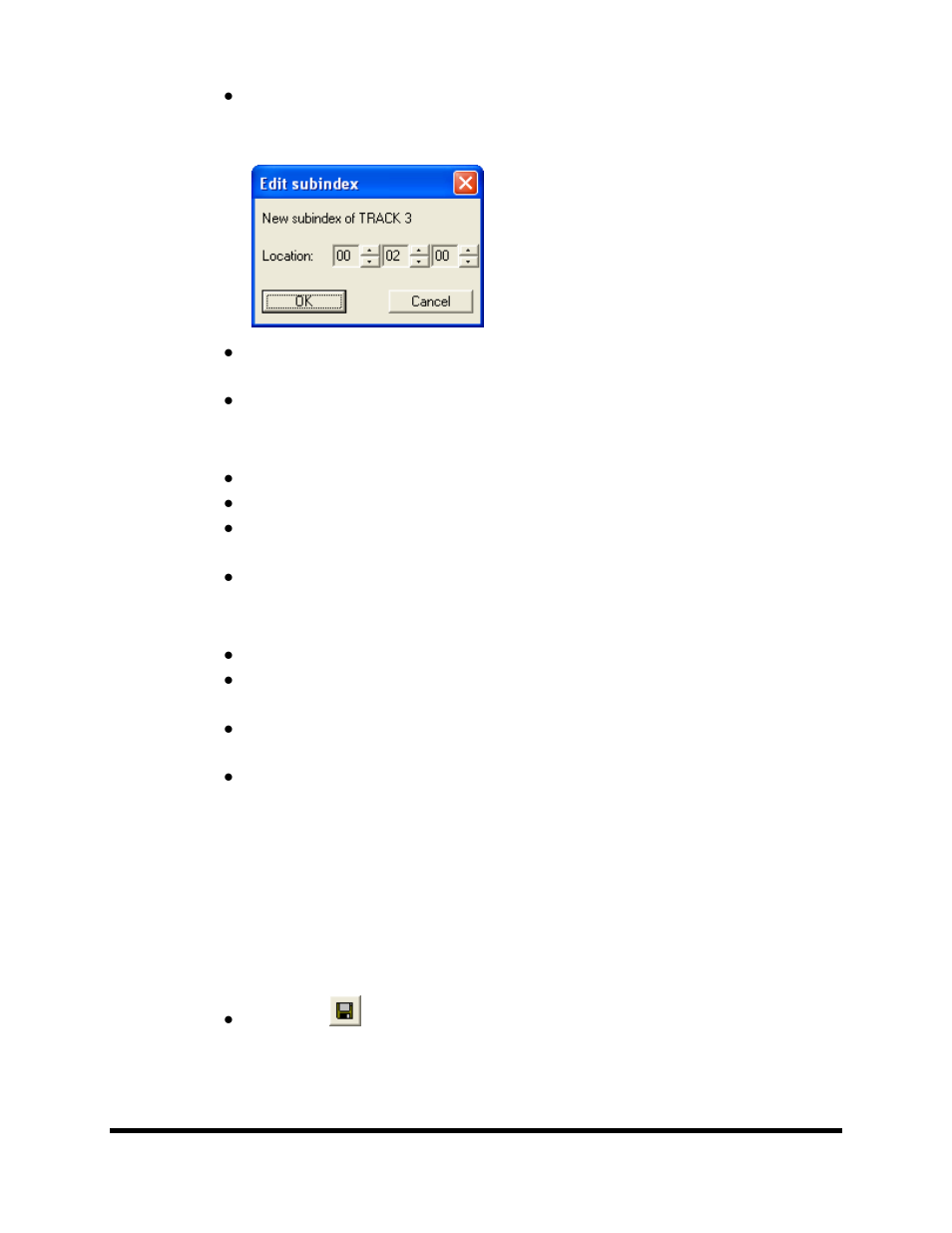 Page 33, Click the | MF Digital SCRIBE 9000 User Manual | Page 34 / 73