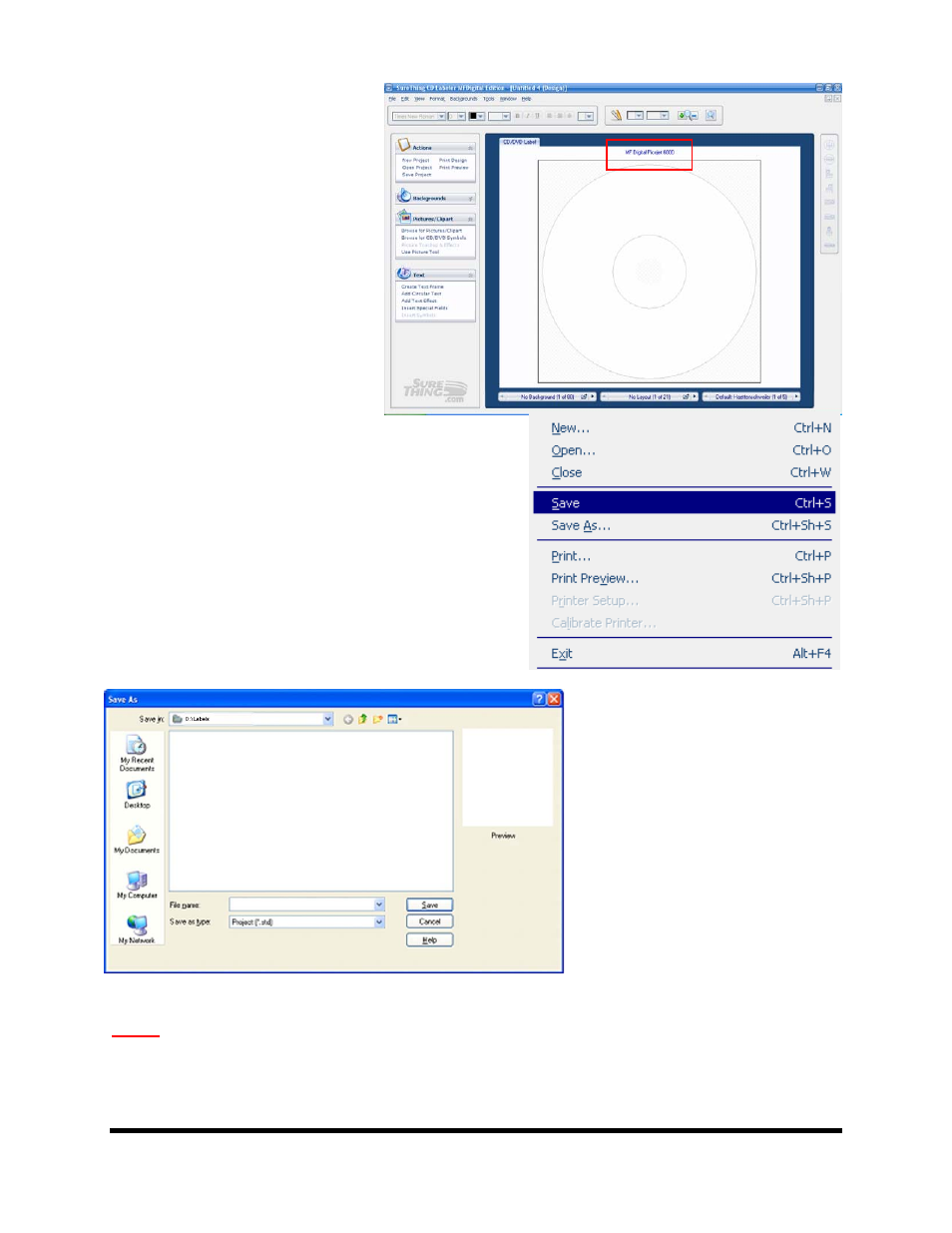 Page 55 | MF Digital SCRIBE 9000 User Manual | Page 56 / 73